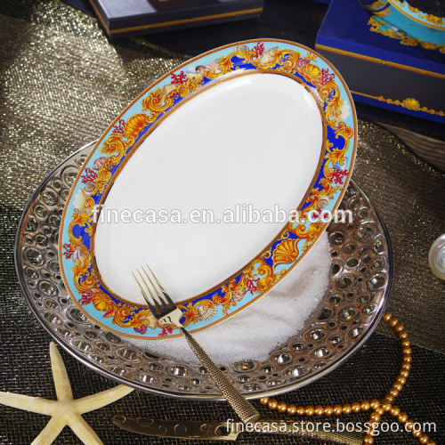 20 Pieces Euro Style Luxury Bone China New Design Dinner Set